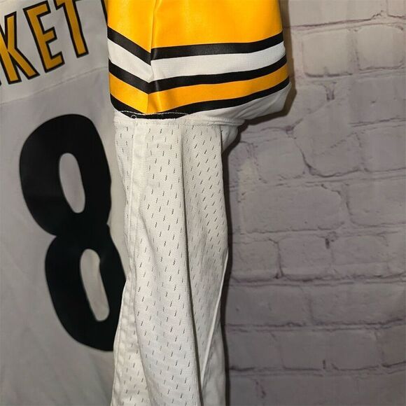 Nike Pittsburgh Steelers Kenny Pickett #8 Men's 2XL NFL Jersey - Picture 10 of 10